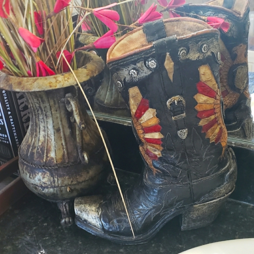 Boot Decor Western Home